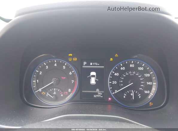 KM8K62AB9PU032513 2023 HYUNDAI KONA White Widok tylnych siedzeń