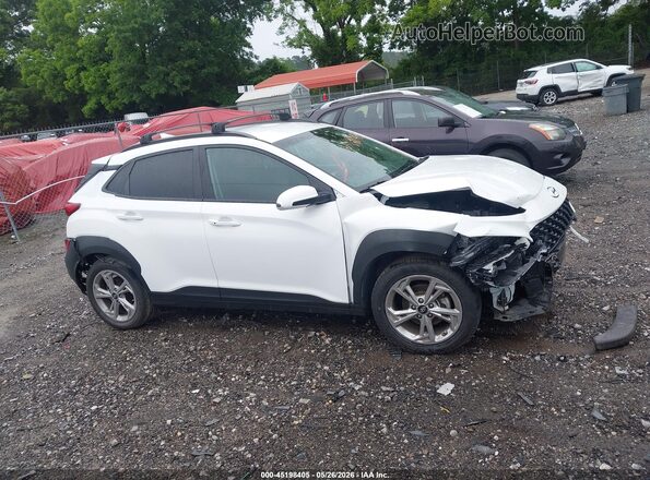 KM8K62AB9PU032513 2023 HYUNDAI KONA White Widok wnętrza 360 stopni