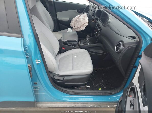 KM8K62AB9PU980068 2023 HYUNDAI KONA Blue Սալոնի դիմացի տեսք