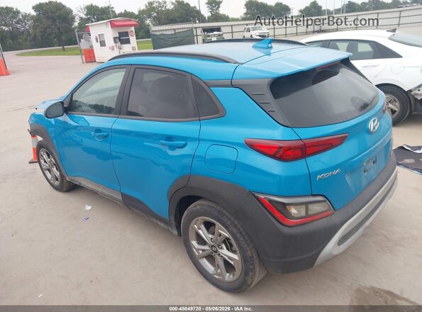 KM8K62AB9PU980068 2023 HYUNDAI KONA Blue Հետևի ձախ