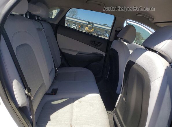 KM8K62ABXPU976207 2023 HYUNDAI KONA White Widok tylnych siedzeń