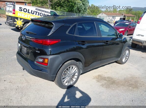 KM8K6CAA1MU673552 2021 HYUNDAI KONA Black Trasero derecho