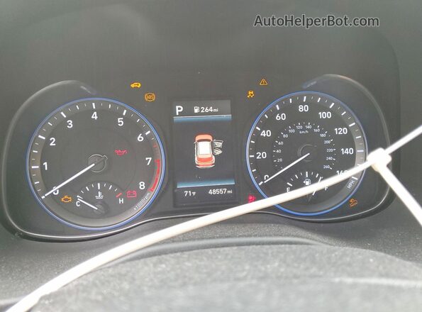 KM8K6CAA2MU677691 2021 HYUNDAI KONA Белый 