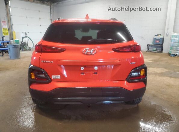 KM8K6CAA8LU521086 2020 HYUNDAI KONA Оранжевый 