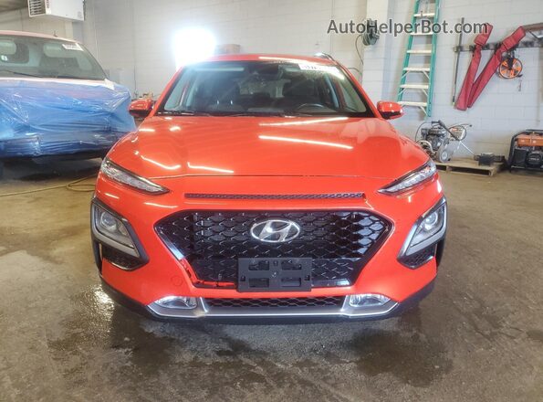 KM8K6CAA8LU521086 2020 HYUNDAI KONA Оранжевый Панорамный вид салона 360°