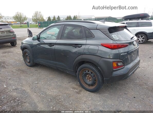 KM8K6CAA8MU652827 2021 HYUNDAI KONA Gray Հետևի ձախ