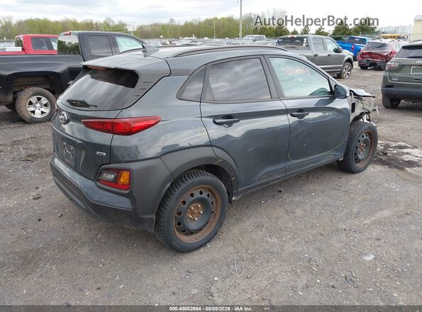 KM8K6CAA8MU652827 2021 HYUNDAI KONA Gray Հետևի աջ