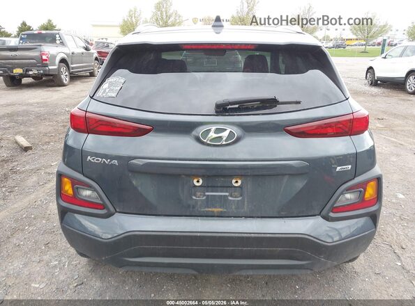 KM8K6CAA8MU652827 2021 HYUNDAI KONA Gray 