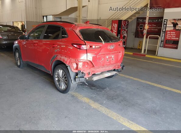 KM8K6CAAXLU511806 2020 HYUNDAI KONA Red უკანა მარცხენა