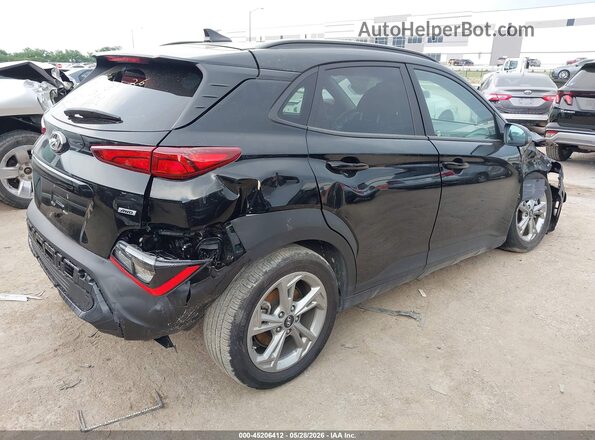 KM8K6CAB1PU043558 2023 HYUNDAI KONA Black Rear right