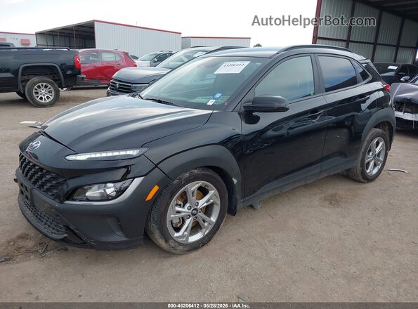 KM8K6CAB1PU043558 2023 HYUNDAI KONA Black Front left