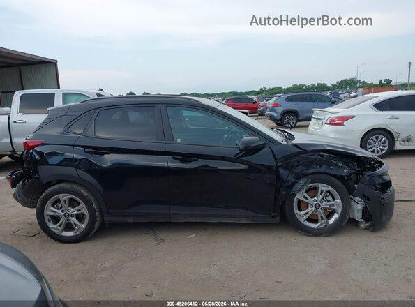 KM8K6CAB1PU043558 2023 HYUNDAI KONA Black Rear interior view