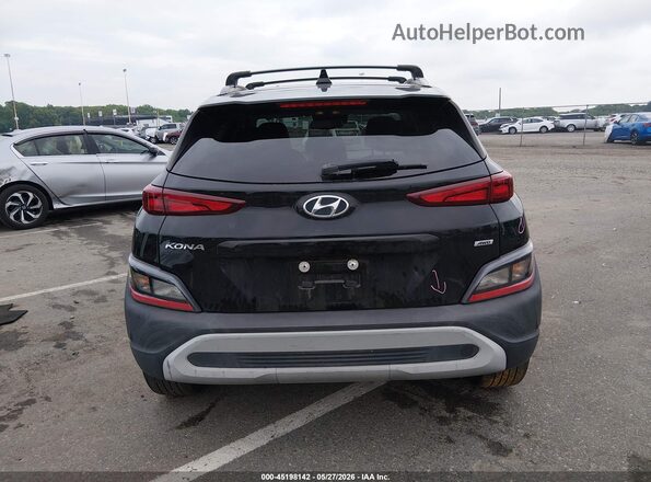 KM8K6CAB2NU818821 2022 HYUNDAI KONA Black 