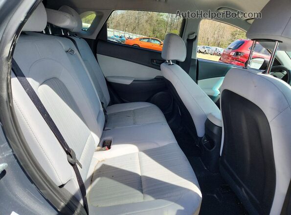 KM8K6CAB2PU986817 2023 HYUNDAI KONA Серый Вид задних сидений