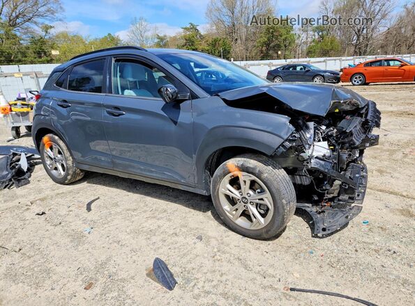 KM8K6CAB2PU986817 2023 HYUNDAI KONA Серый Передняя правая четверть