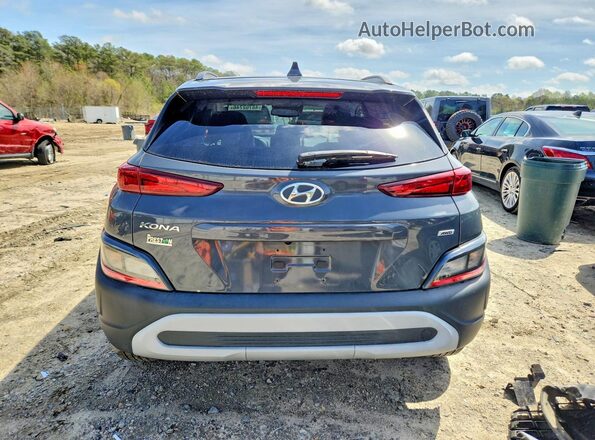 KM8K6CAB2PU986817 2023 HYUNDAI KONA Серый Вид сзади