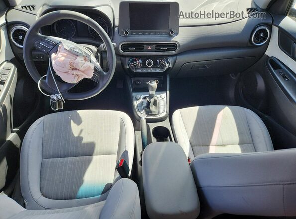 KM8K6CAB2PU986817 2023 HYUNDAI KONA Серый Вид панели приборов