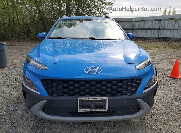 KM8K6CAB3NU900878 2022 HYUNDAI KONA Синий 