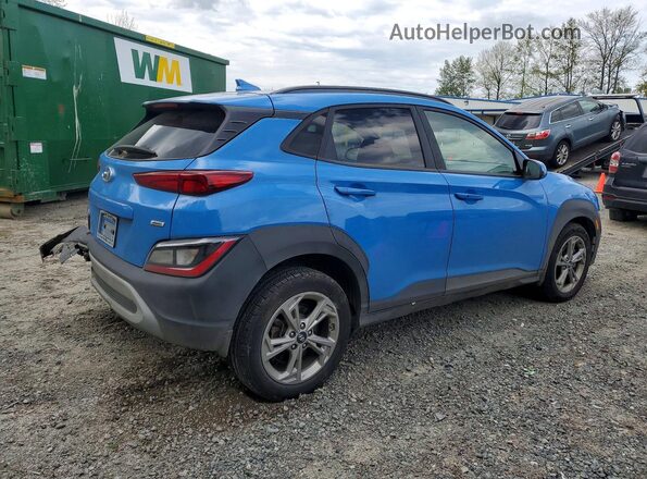 KM8K6CAB3NU900878 2022 HYUNDAI KONA Синий 