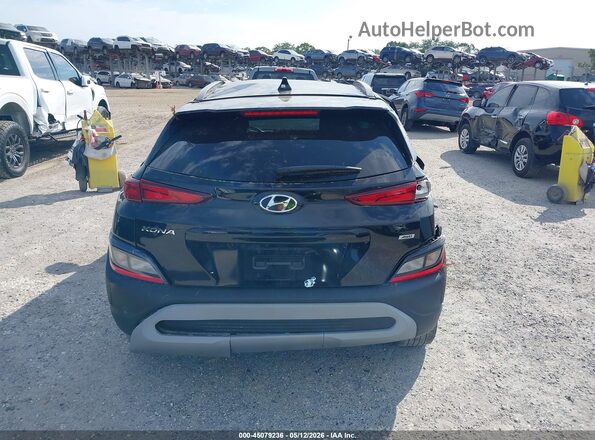 KM8K6CAB3PU989256 2023 HYUNDAI KONA Black 