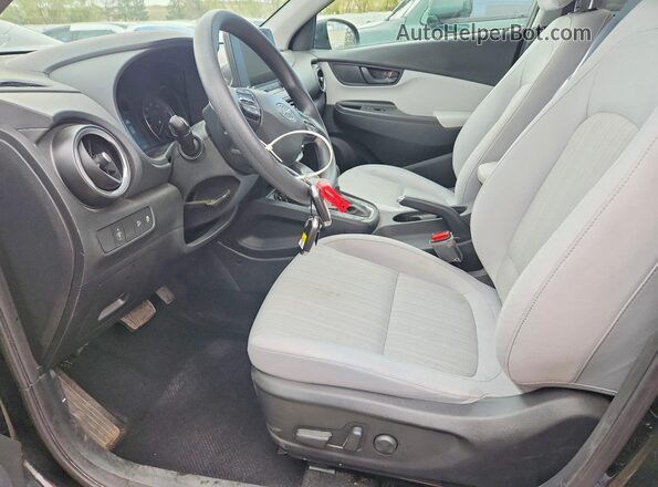 KM8K6CAB4PU964298 2023 HYUNDAI KONA Black Սալոնի դիմացի տեսք