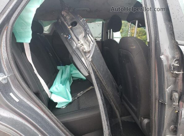 KM8K6CAB9PU052962 2023 HYUNDAI KONA Gray Вид задніх сидінь
