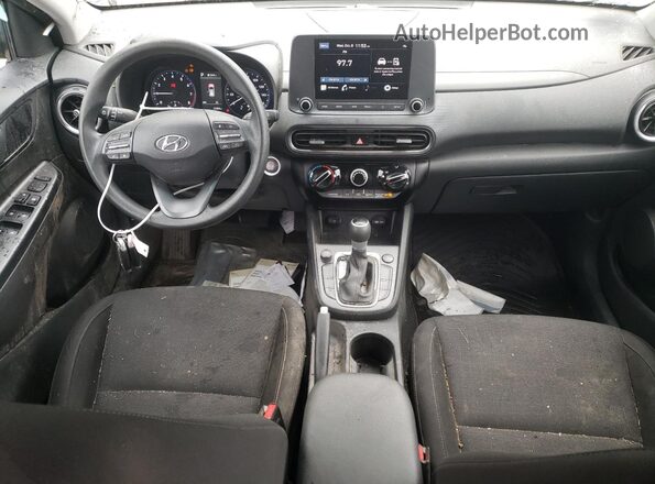 KM8K6CAB9PU052962 2023 HYUNDAI KONA Gray Вид панелі приладів