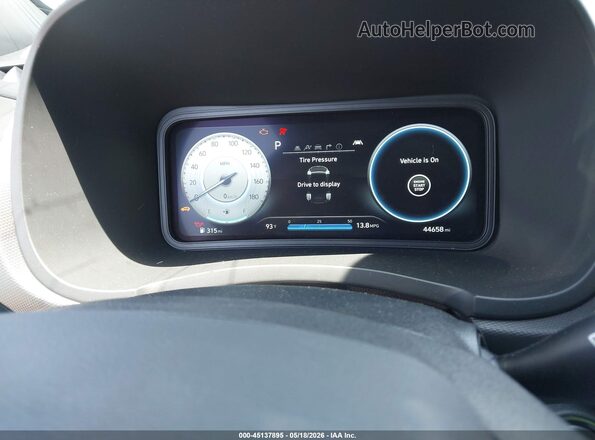 KM8KH3AC3NU001702 2022 HYUNDAI KONA N White უკანა სავარძლების ხედი