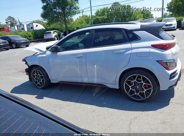 KM8KH3AC3NU001702 2022 HYUNDAI KONA N White სალონის 360-გრადუსიანი ხედი