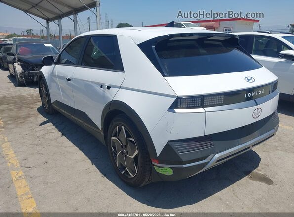 KM8KM4AE5NU073553 2022 HYUNDAI IONIQ 5 White Задня ліва чверть