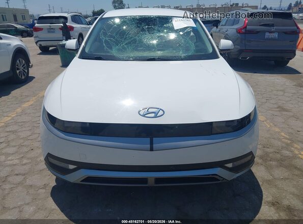 KM8KM4AE5NU073553 2022 HYUNDAI IONIQ 5 White Вид щитка приладів