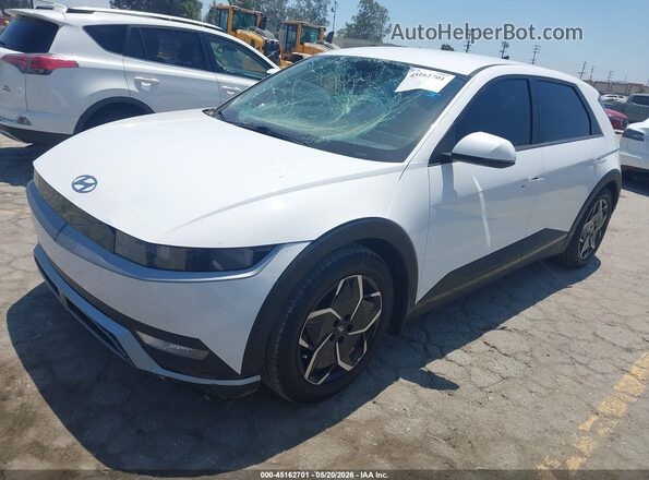 KM8KM4AE5NU073553 2022 HYUNDAI IONIQ 5 White Передня ліва чверть