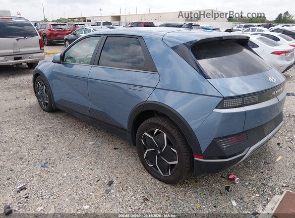 KM8KMDAF1NU111563 2022 HYUNDAI IONIQ 5 Light Blue Հետևի ձախ