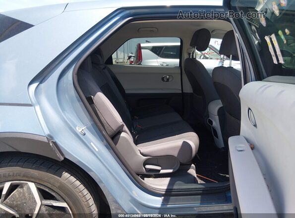 KM8KMDAF1NU111563 2022 HYUNDAI IONIQ 5 Light Blue VIN կոդի պիտակի տեսք