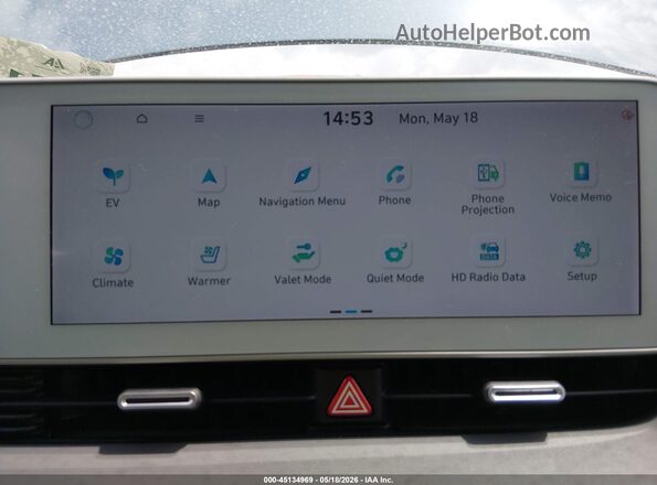 KM8KMDAF1NU111563 2022 HYUNDAI IONIQ 5 Light Blue 