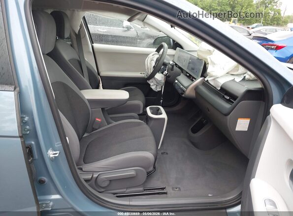KM8KMDAF9PU201868 2023 HYUNDAI IONIQ 5 Blue Вид салону спереду