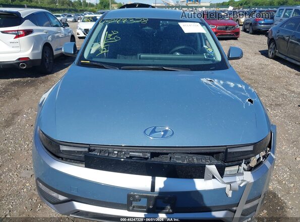 KM8KMDAFXNU057275 2022 HYUNDAI IONIQ 5 Blue Вид щитка приладів
