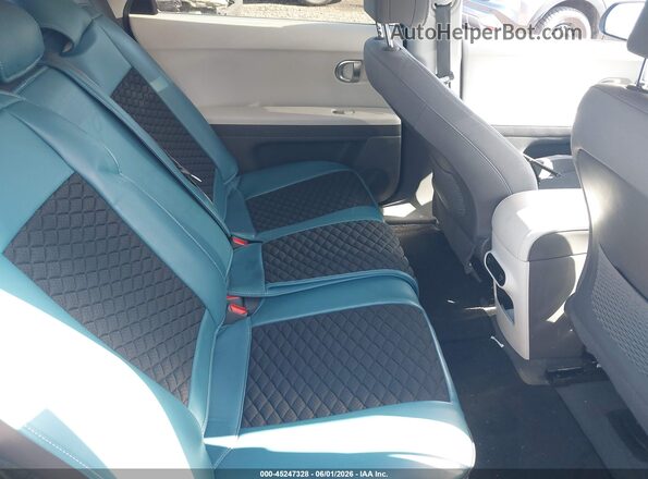 KM8KMDAFXNU057275 2022 HYUNDAI IONIQ 5 Blue Вид наклейки з VIN-кодом