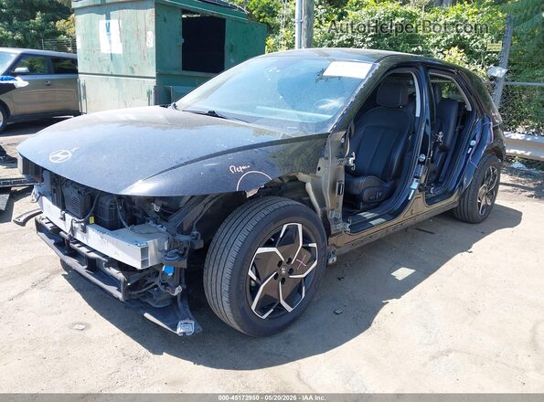 KM8KN4AEXNU091222 2022 HYUNDAI IONIQ 5 Black Widok z przodu