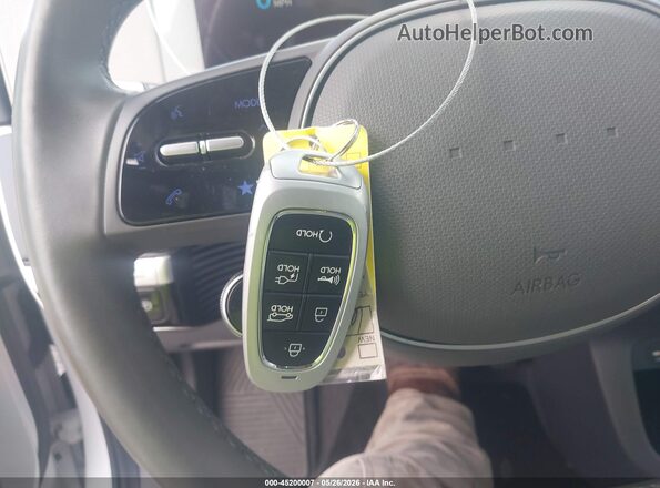 KM8KNDAF0NU055631 2022 HYUNDAI IONIQ 5 White Առջևի վահանակի տեսք
