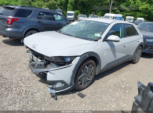 KM8KNDAF7PU232842 2023 HYUNDAI IONIQ 5 Silver Przód lewy