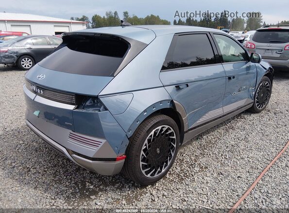 KM8KRDDF4RU279829 2024 HYUNDAI IONIQ 5 Blue Հետևի աջ