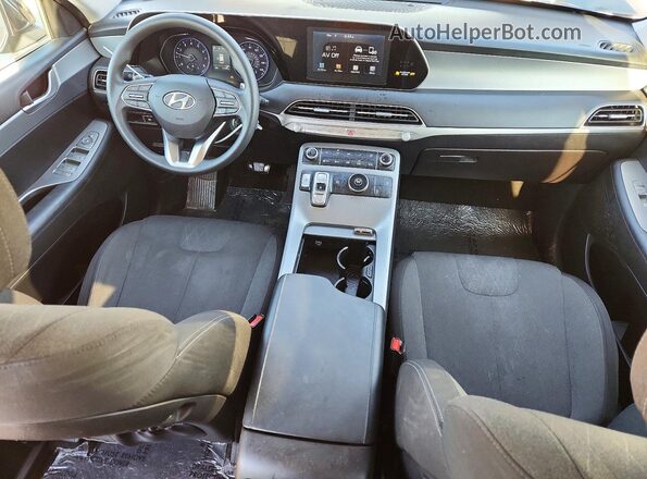 KM8R14HE0LU036503 2020 HYUNDAI PALISADE Gray Вид панелі приладів