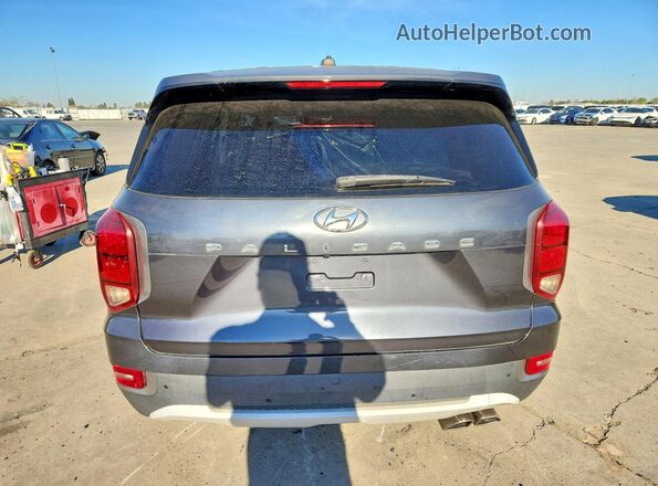 KM8R14HE0LU036503 2020 HYUNDAI PALISADE Gray Вид ззаду