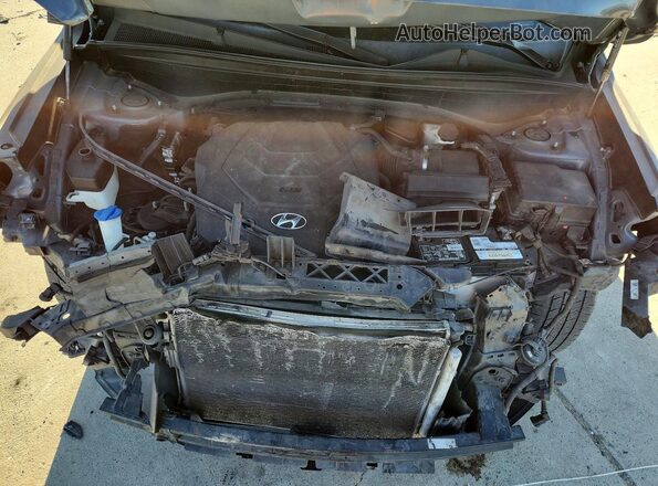 KM8R14HE0LU036503 2020 HYUNDAI PALISADE Gray Вид підкапотного простору