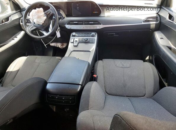 KM8R14HE2MU334357 2021 HYUNDAI PALISADE Gray Vista del salpicadero