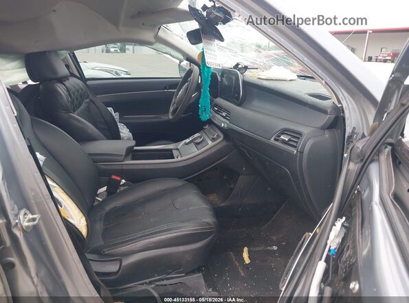 KM8R14HE4LU065101 2020 HYUNDAI PALISADE Silver წინა სალონის ხედი