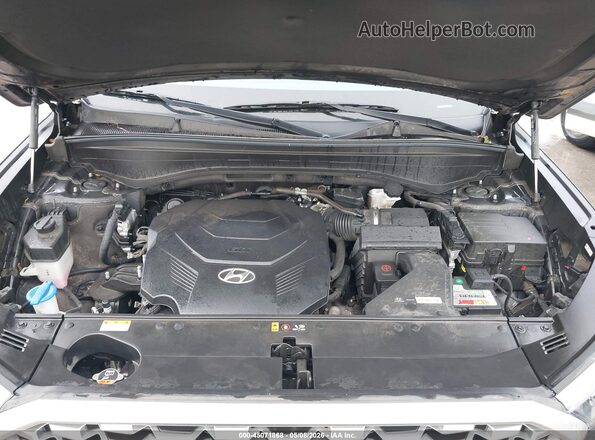 KM8R14HE7MU293143 2021 HYUNDAI PALISADE Black უკანა ხედი