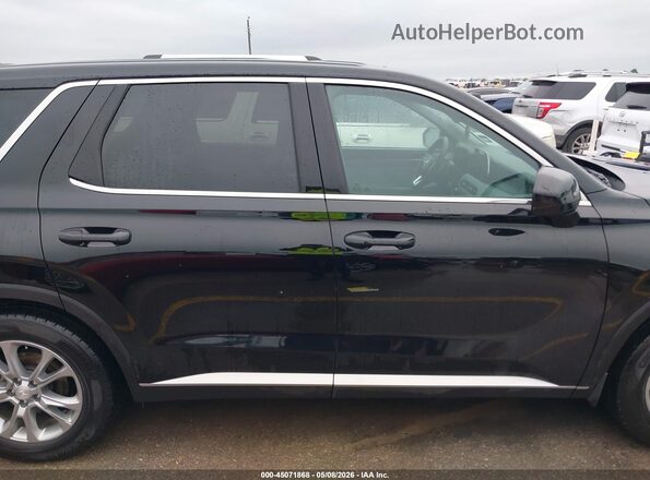 KM8R14HE7MU293143 2021 HYUNDAI PALISADE Black უკანა სალონის ხედი