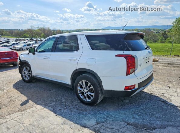 KM8R1DHEXNU486744 2022 HYUNDAI PALISADE White უკანა მარცხენა